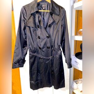 Black trench coat